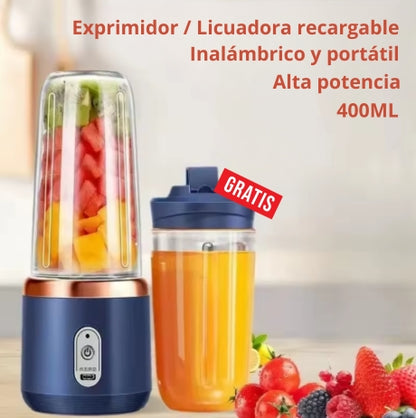 VORAL - Licuadora De Mano USB Portátil + Vaso Extra GRATIS
