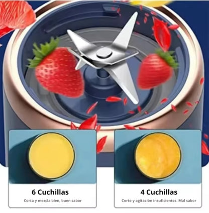 VORAL - Licuadora De Mano USB Portátil + Vaso Extra GRATIS